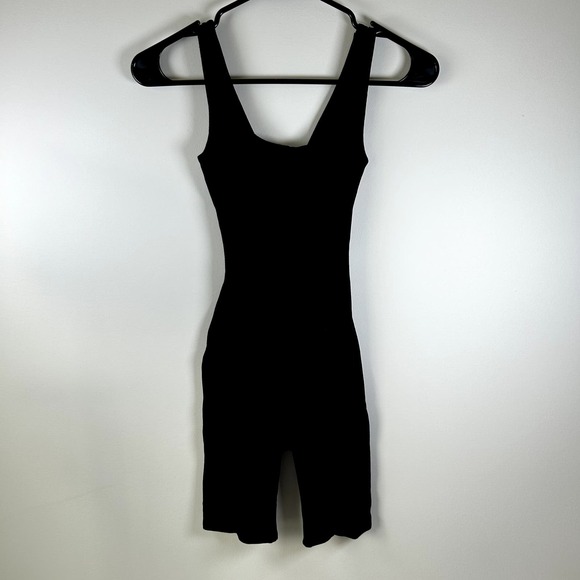 Naked Wardrobe Knotted Chest Cutout Romper - Black - Small - New w/ Tags! - Picture 6 of 6